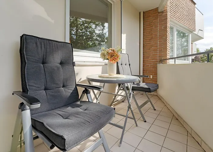 Haus Beau Rivage Strandbude شقة